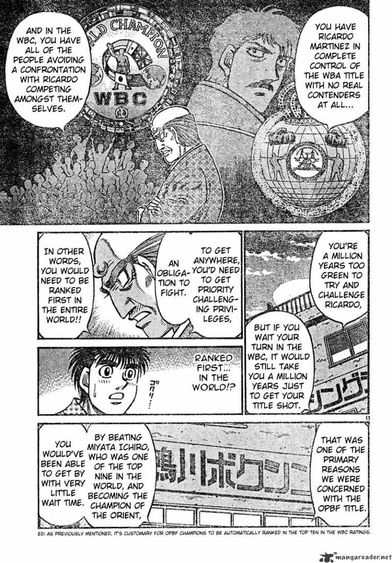 Hajime no Ippo: Fighting Spirit, Chapter 726 image 11